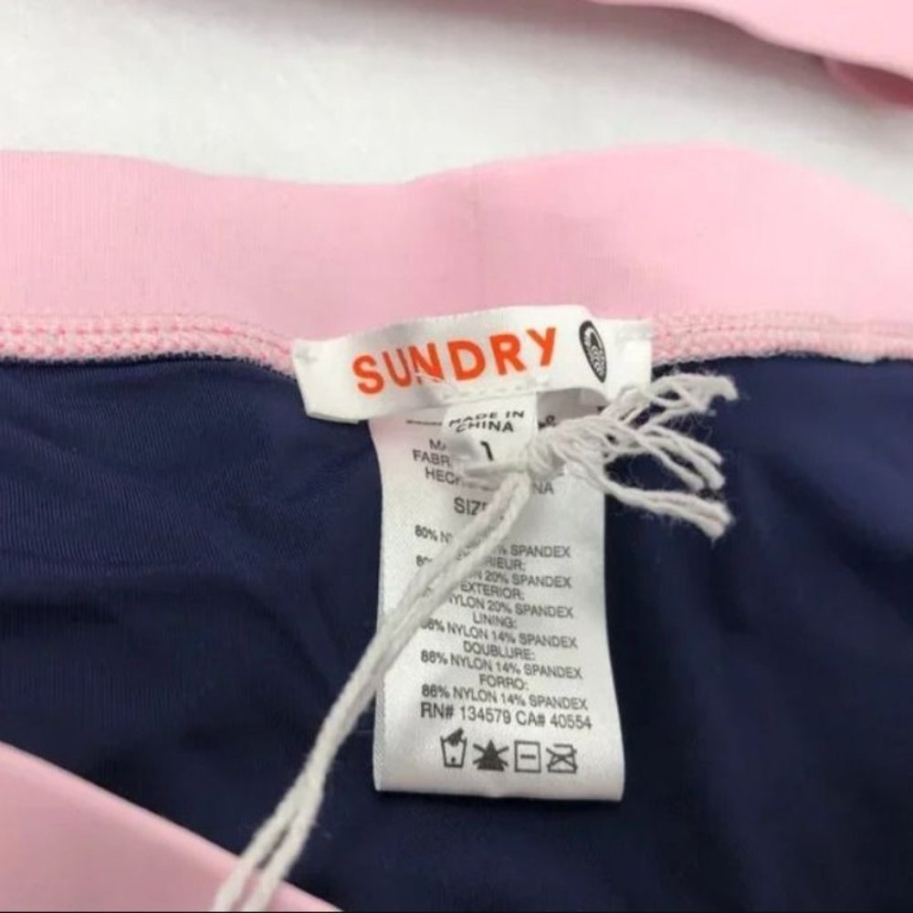 Sundry Bikini Bottom Size Large 3 Anthropologie Colorblock Mix & Match Sizes - Picture 7 of 10